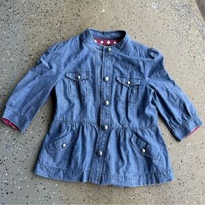 Style & Co. Blue Jean Jacket for Women